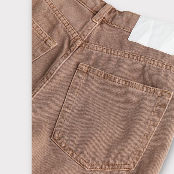 Brown Divided Wide High Jeans - Picture 5 of 5